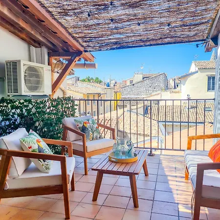 Апартаменты Ni'douillet-p3 Terrasse Et Climatise-coeur De Ним