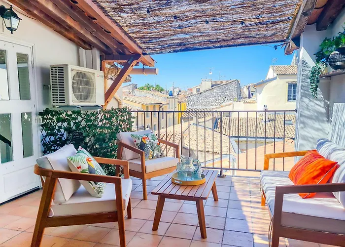Apartman Ni'douillet-p3 Terrasse Et Climatise-coeur De Nîmes